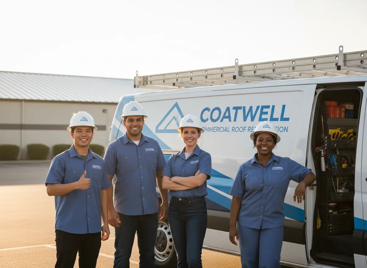 Commercial roof coating company in Mosby, MT